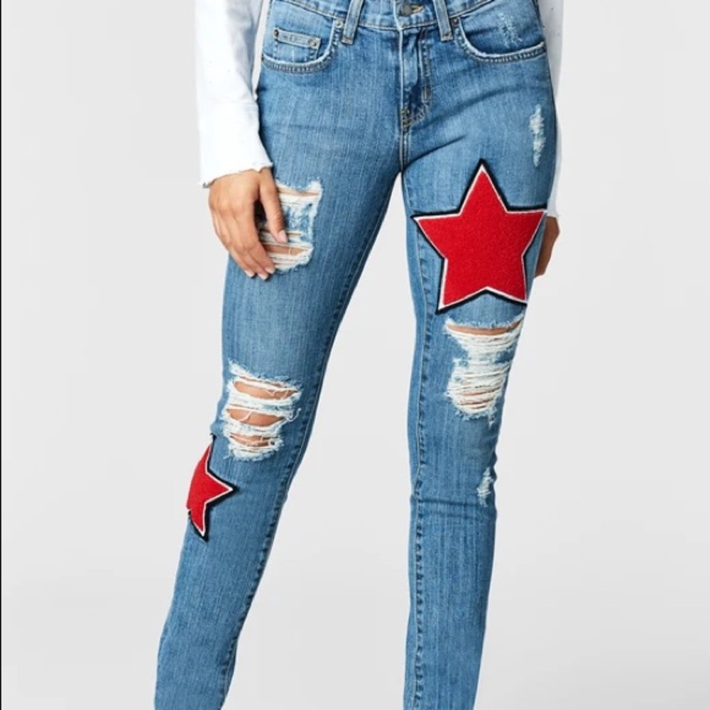 Red star pants